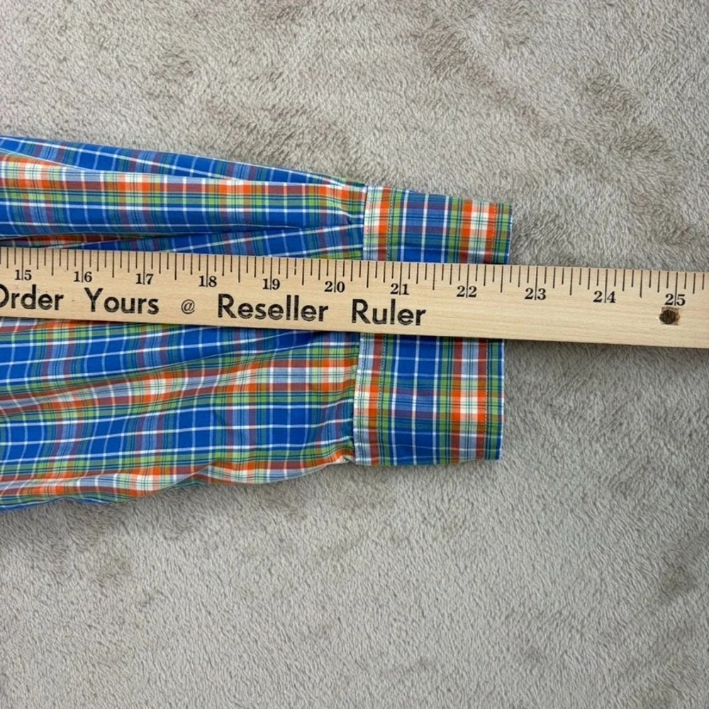 Polo Ralph Lauren Oxford Classic Fit Shirt in Multi Plaid Men Large 16.5 32/33